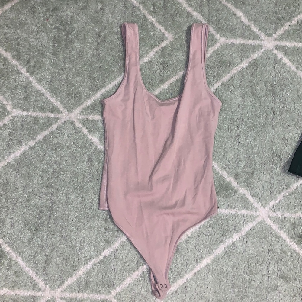 Abercrombie and Fitch Snap-Bottom Tank Bodysuit